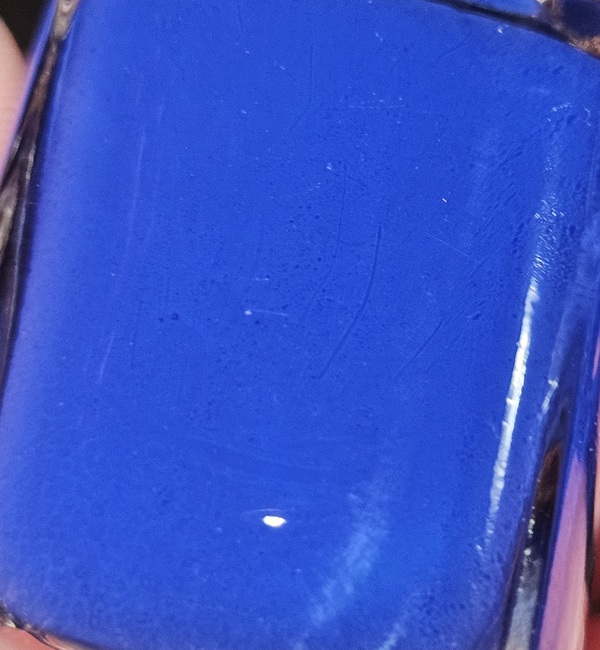Nail polish swatch / manicure of shade Fresh Paint Jellyfish