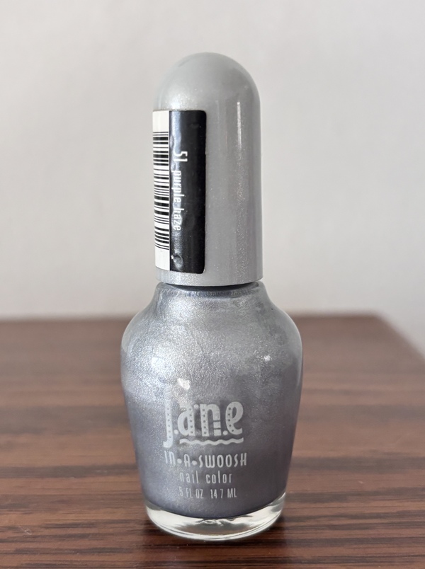Nail polish swatch / manicure of shade Jane Purple Haze