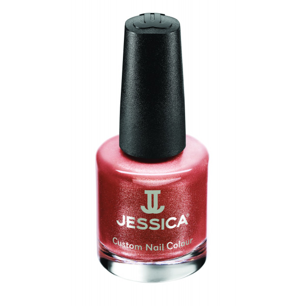 Nail polish swatch / manicure of shade Jessica Pumpkin Delight