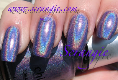Nail polish swatch / manicure of shade China Glaze IDK