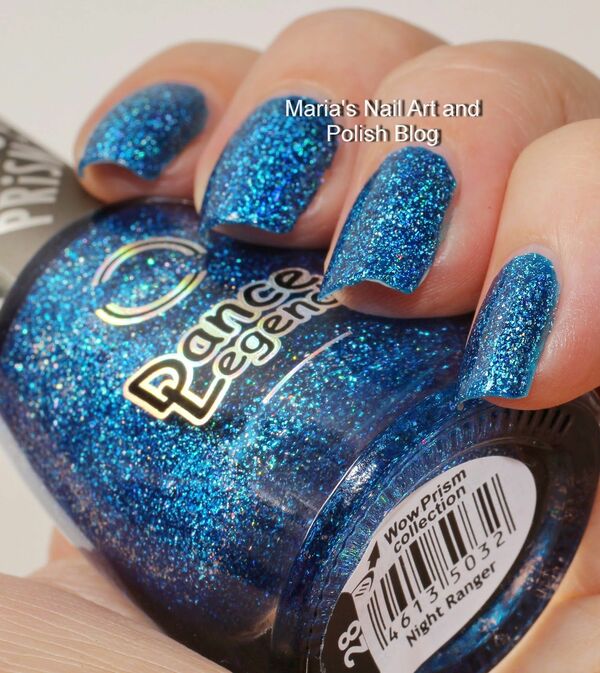 Nail polish swatch / manicure of shade Dance Legend Night Ranger