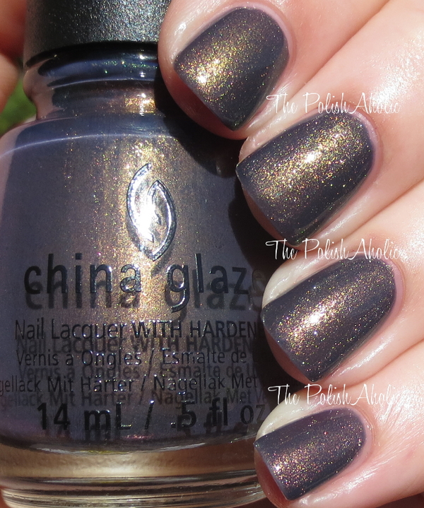 Nail polish swatch / manicure of shade China Glaze Choo-Choo Choose You
