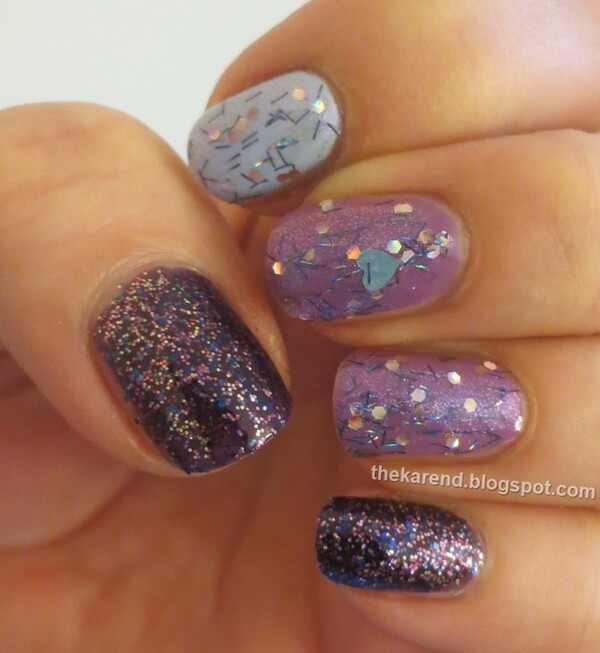 Nail polish swatch / manicure of shade CinaPro Jelly Bean