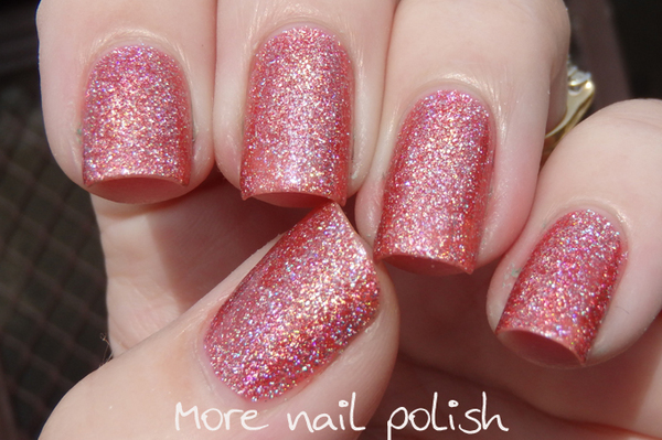 Nail polish swatch / manicure of shade Dance Legend Learning to Fly