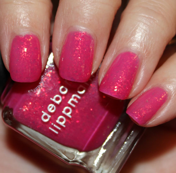 Nail polish swatch / manicure of shade Deborah Lippmann Sweet Dreams