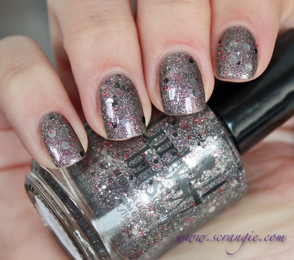 Nail polish swatch / manicure of shade Girly Bits Bawitdaba