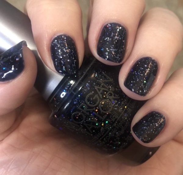 Nail polish swatch / manicure of shade Morgan Taylor Under The Stars