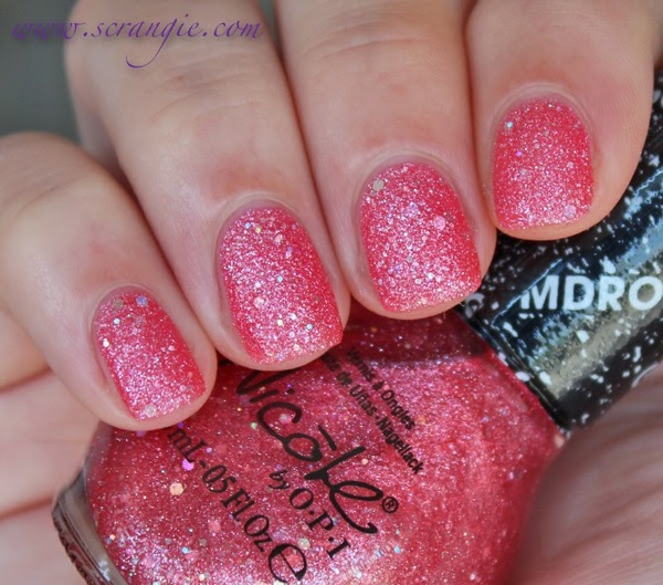 Nail polish swatch / manicure of shade Nicole by OPI Candy Is Dandy