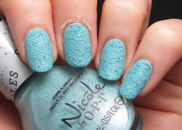 Nail polish swatch / manicure of shade Nicole by OPI On What Grounds