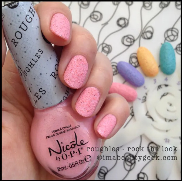 Nail polish swatch / manicure of shade Nicole by OPI Rock The Look