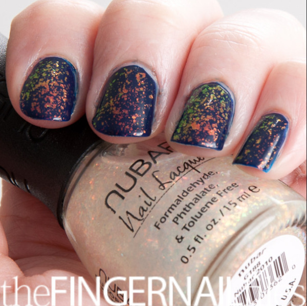Nail polish swatch / manicure of shade Nubar 2010