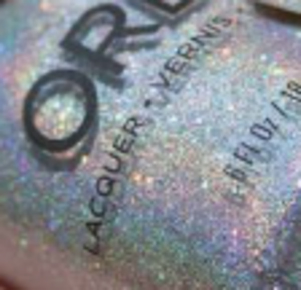 Nail polish swatch / manicure of shade Orly Mirrorball
