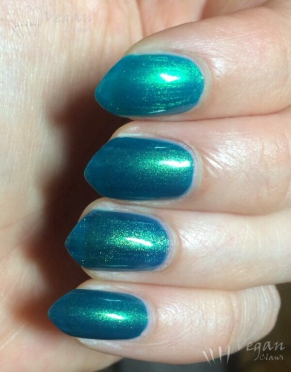 Nail polish swatch / manicure of shade Pretty Serious Khepri's Amulet