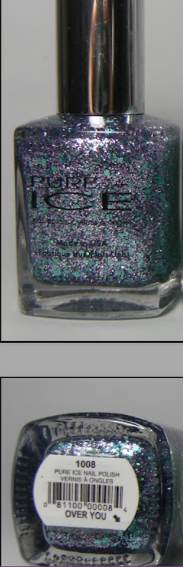 Nail polish swatch / manicure of shade Pure Ice Over You
