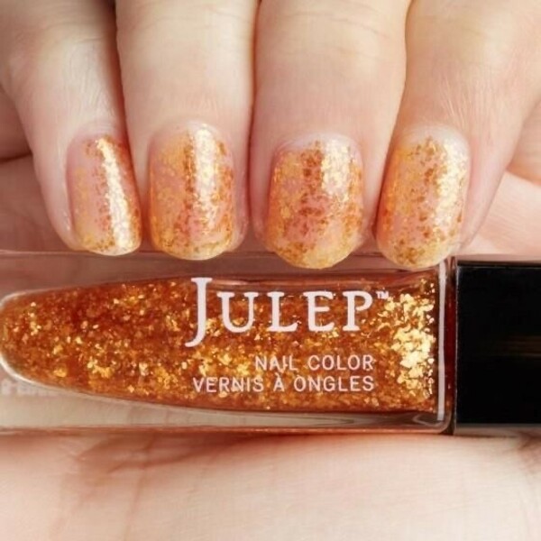 Nail polish swatch / manicure of shade Julep Trisha