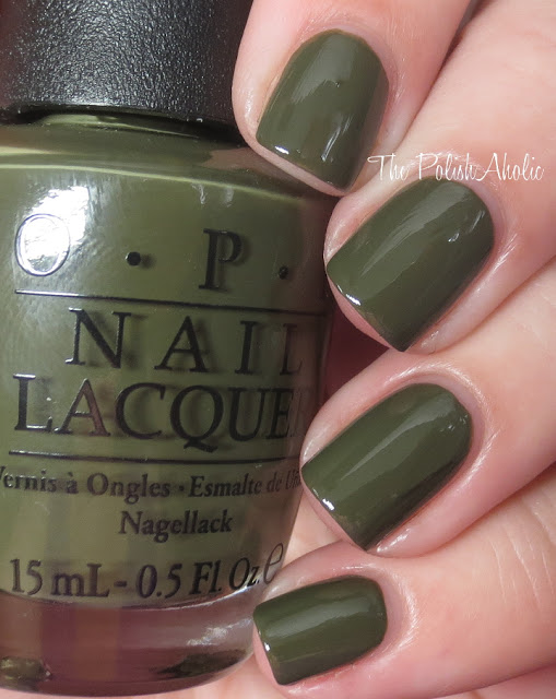 Nail polish swatch / manicure of shade OPI Suzi - The First Lady of Nails