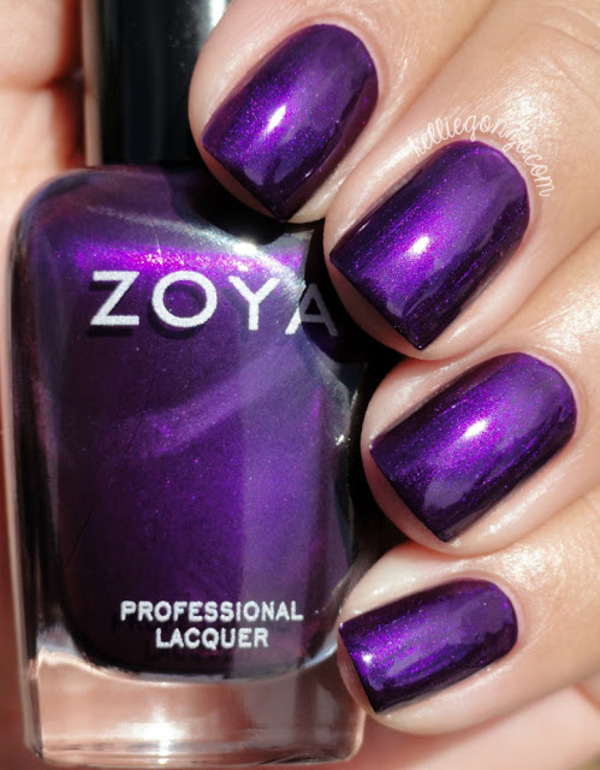 Nail polish swatch / manicure of shade Zoya Giada