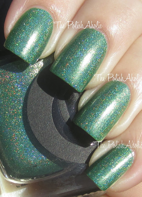 Nail polish swatch / manicure of shade Cirque Colors Lonesome George