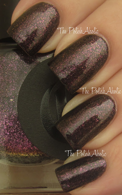 Nail polish swatch / manicure of shade Cirque Colors Planet Caravan