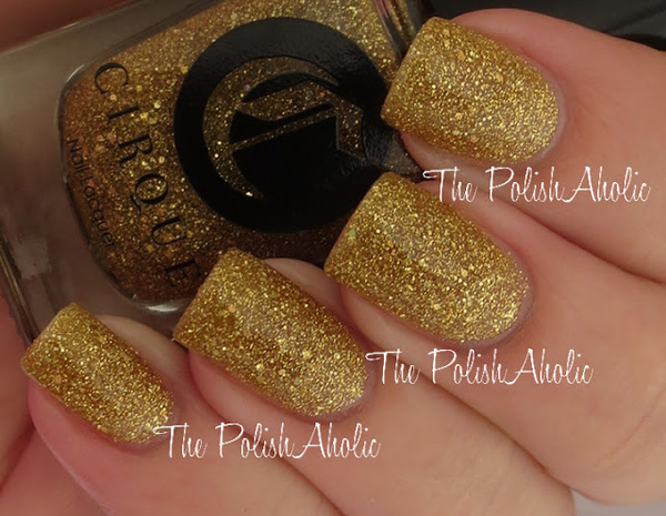 Nail polish swatch / manicure of shade Cirque Colors Helios