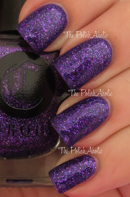 Nail polish swatch / manicure of shade Cirque Colors Queen Majesty