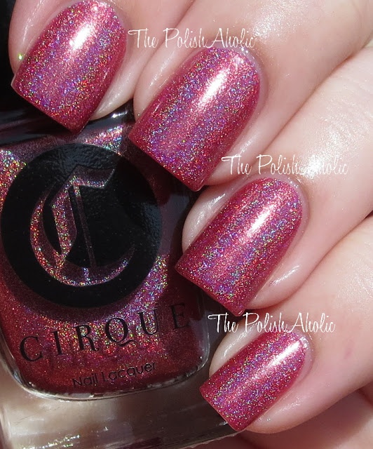 Nail polish swatch / manicure of shade Cirque Colors Vesuvius