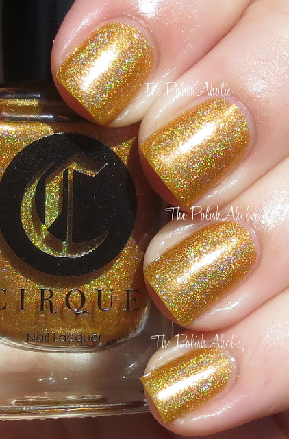 Nail polish swatch / manicure of shade Cirque Colors Chrysopoeia
