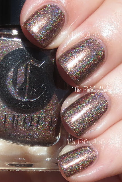Nail polish swatch / manicure of shade Cirque Colors Mink