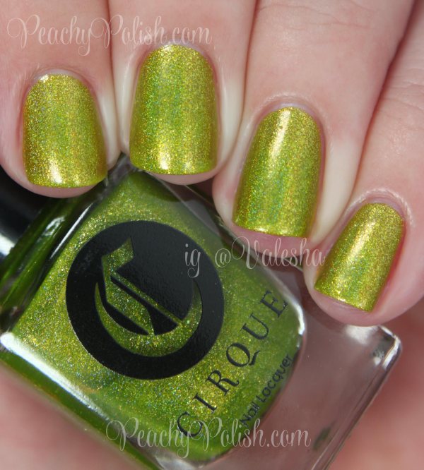 Nail polish swatch / manicure of shade Cirque Colors Panacea