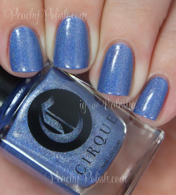 Nail polish swatch / manicure of shade Cirque Colors Sky Woman