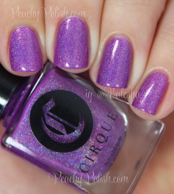 Nail polish swatch / manicure of shade Cirque Colors Xochitl