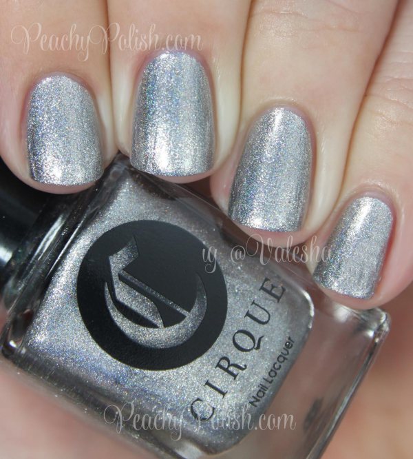 Nail polish swatch / manicure of shade Cirque Colors Sani