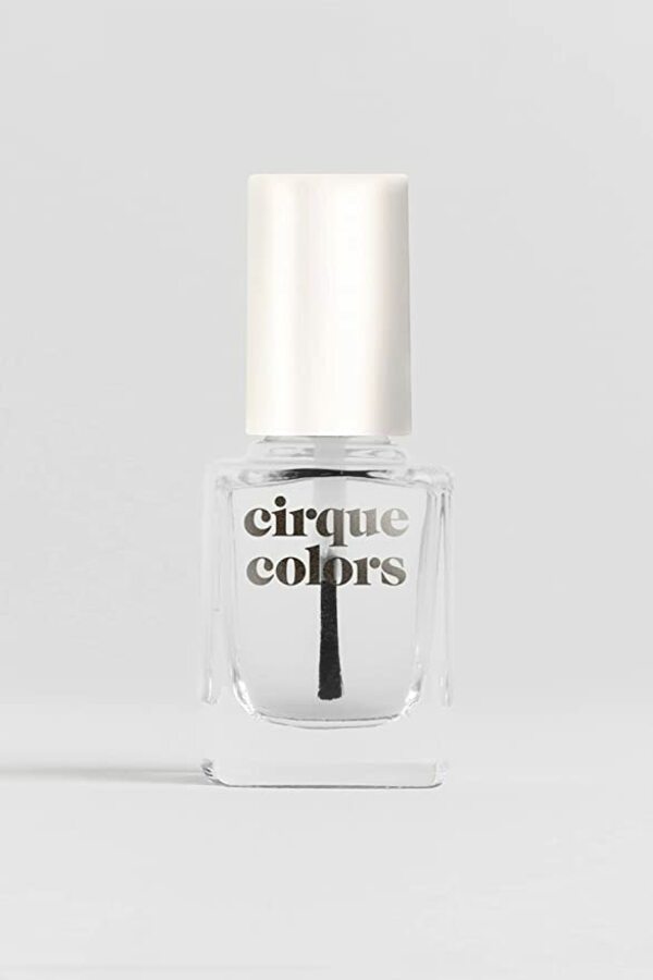 Nail polish swatch / manicure of shade Cirque Colors Liquid Laminate Top Coat