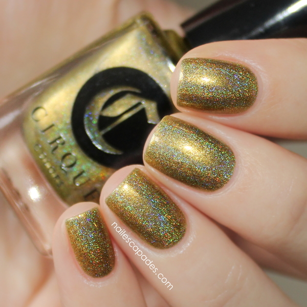 Nail polish swatch / manicure of shade Cirque Colors Harlow