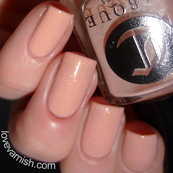 Nail polish swatch / manicure of shade Cirque Colors Love Stone