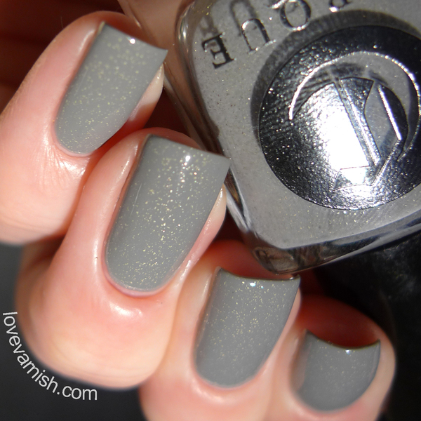 Nail polish swatch / manicure of shade Cirque Colors New Moon