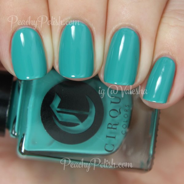 Nail polish swatch / manicure of shade Cirque Colors Lady Liberty