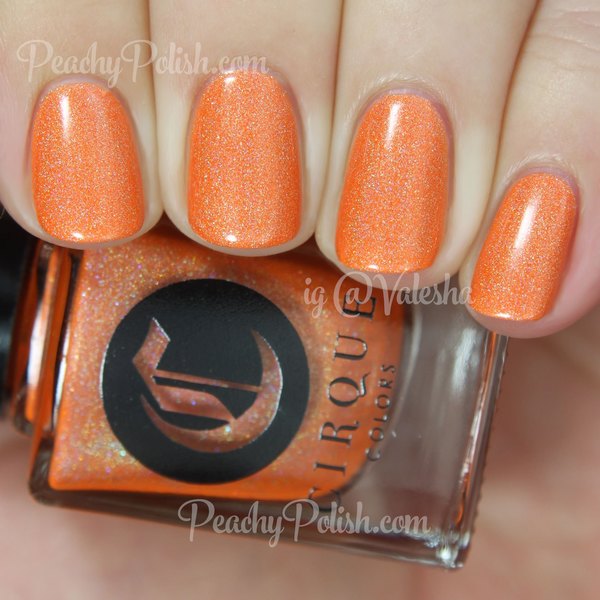 Nail polish swatch / manicure of shade Cirque Colors Sun Dog