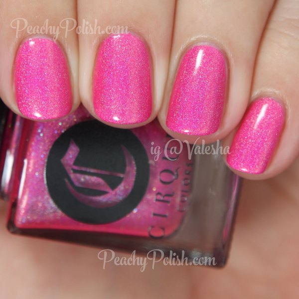 Nail polish swatch / manicure of shade Cirque Colors Plur