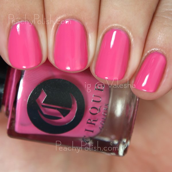 Nail polish swatch / manicure of shade Cirque Colors Nolita Lolita