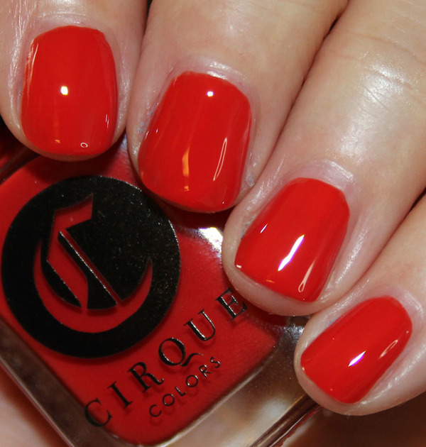 Nail polish swatch / manicure of shade Cirque Colors Rita