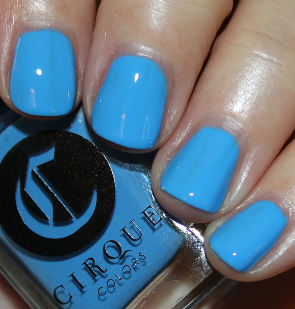 Nail polish swatch / manicure of shade Cirque Colors Monte Carlo