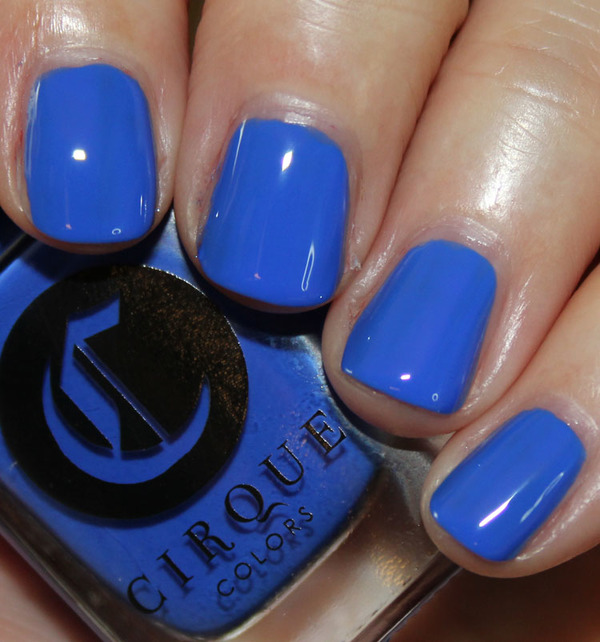 Nail polish swatch / manicure of shade Cirque Colors Santorini