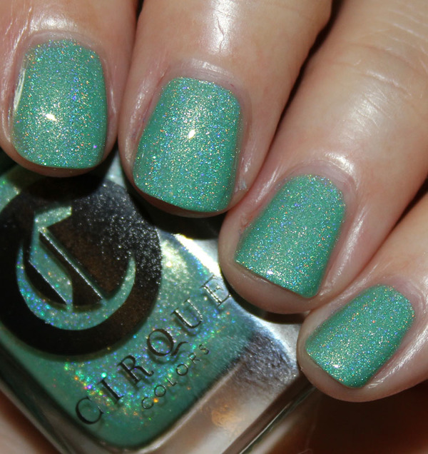 Nail polish swatch / manicure of shade Cirque Colors Julep