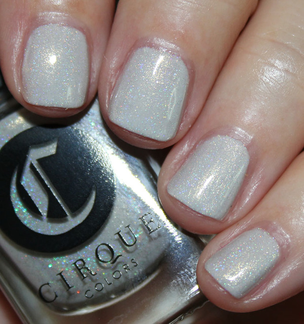 Nail polish swatch / manicure of shade Cirque Colors City Lights