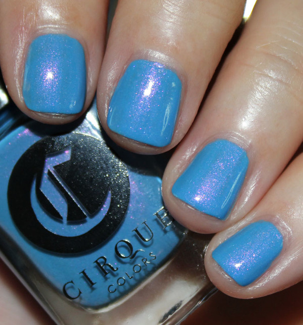 Nail polish swatch / manicure of shade Cirque Colors Big Sur