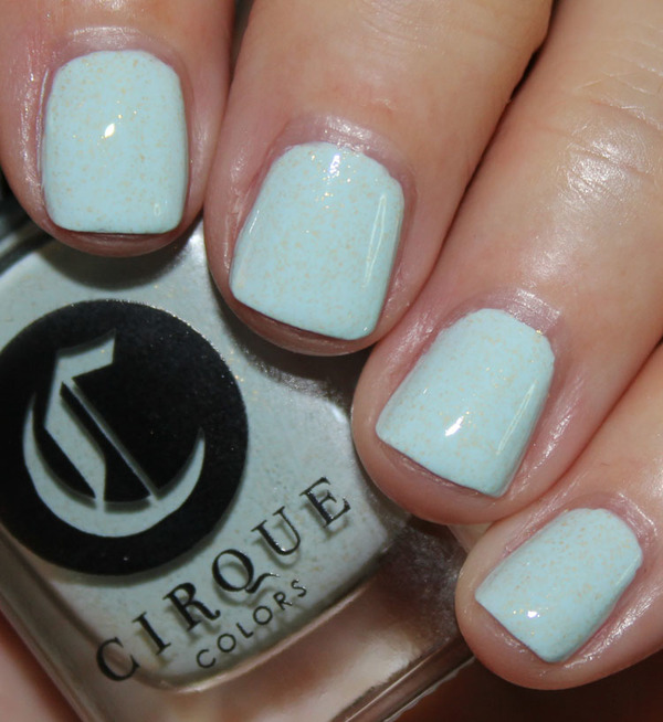 Nail polish swatch / manicure of shade Cirque Colors Greenwich