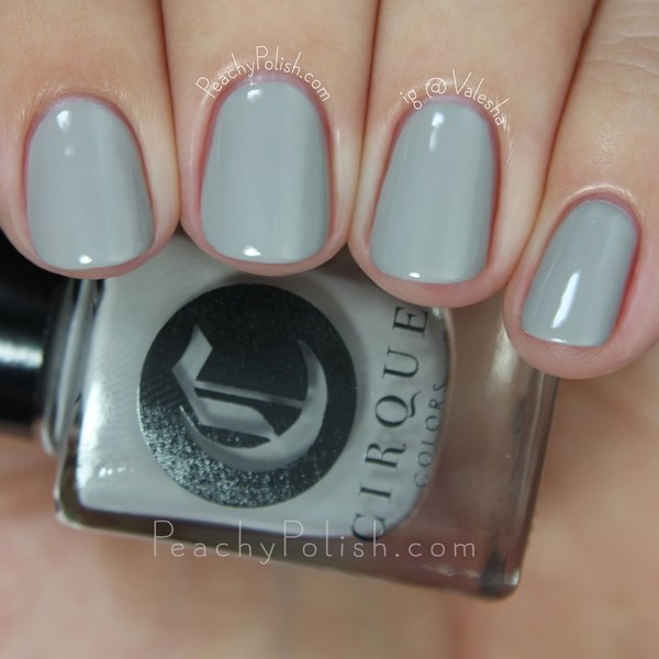 Nail polish swatch / manicure of shade Cirque Colors Page Six