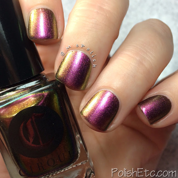 Nail polish swatch / manicure of shade Cirque Colors Techno Manifesto