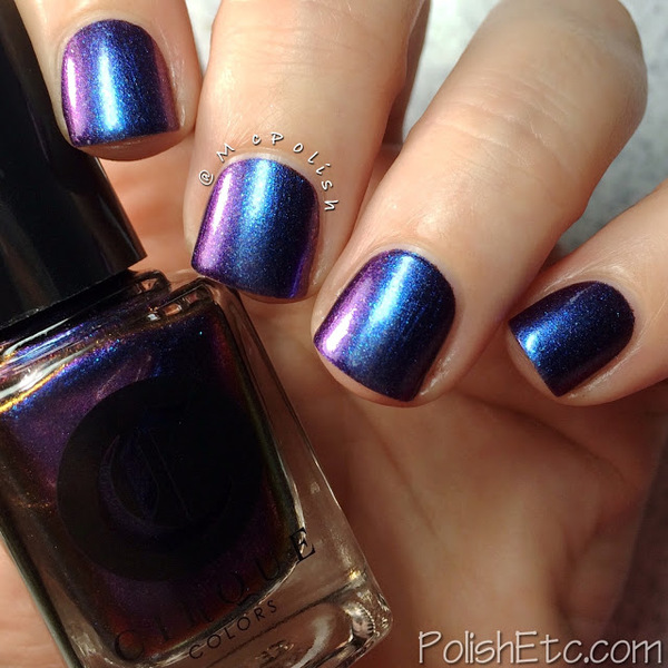 Nail polish swatch / manicure of shade Cirque Colors Version Infinity